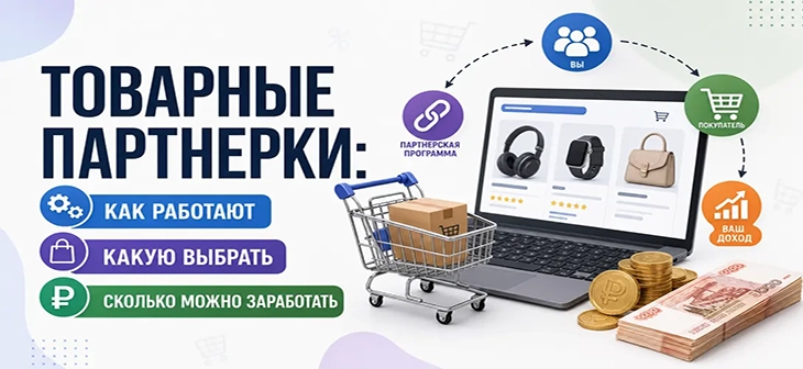 Товарные партнерки: как работают, какую выбрать и сколько можно заработать