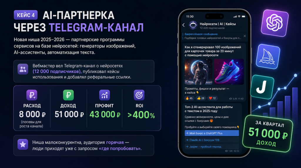 Кейс по заливу на нейросети с Телеграм