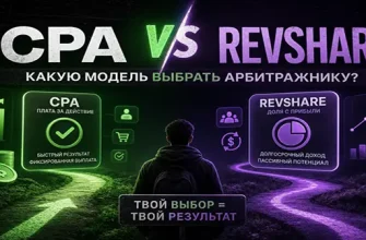 CPA или RevShare: какую модель выбрать арбитражнику