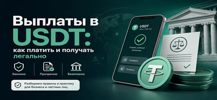 Выплаты в USDT: как платить и получать легально