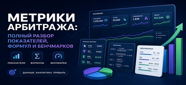 Метрики арбитража: полный разбор показателей, формул и бенчмарков