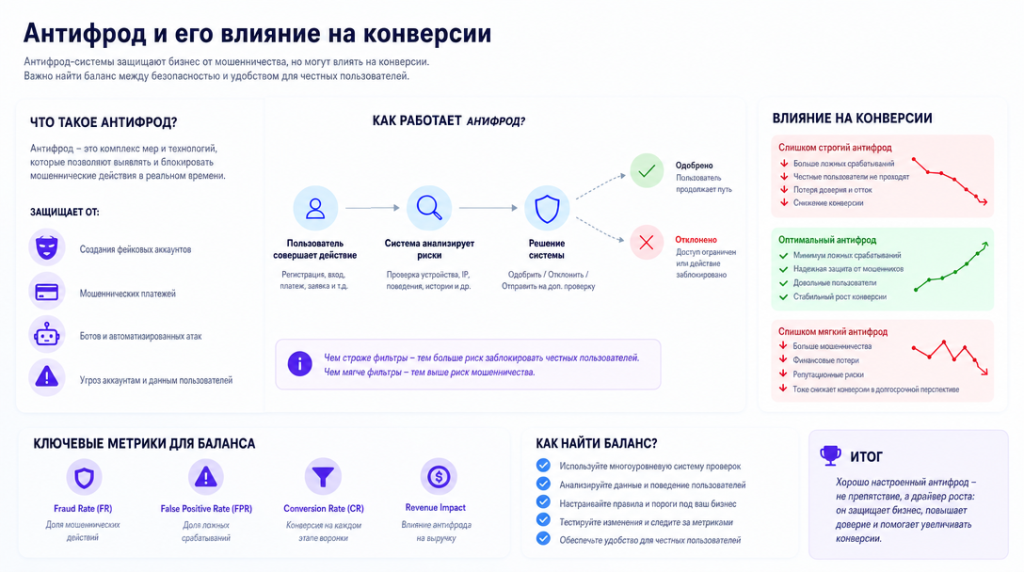 Антифрод и его влияние на конверсии
