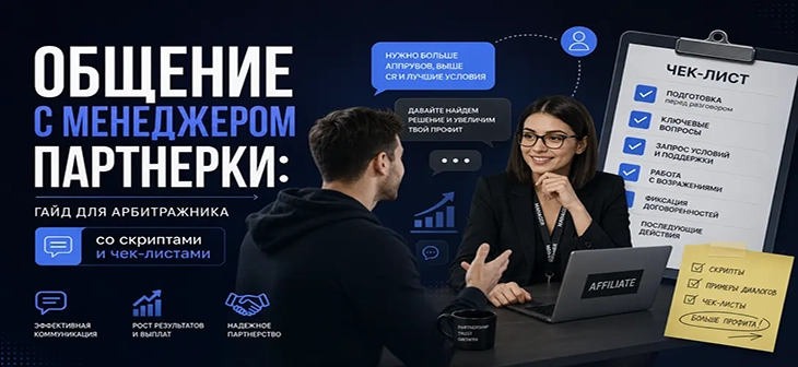 Как общаться с менеджером партнерской сети
