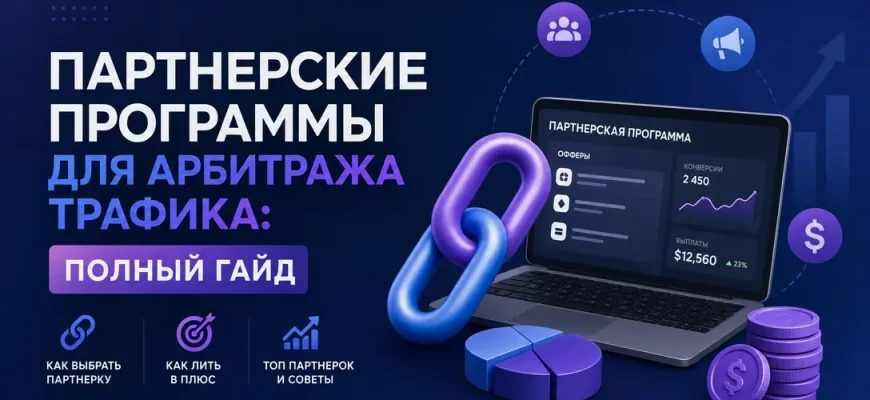 Партнерские программы для арбитража трафика