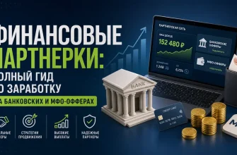 Финансовые партнерки: полный гид по заработку на банковских и МФО-офферах