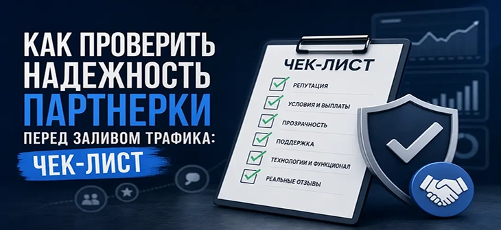 Как проверить надежность партнерки перед заливом трафика